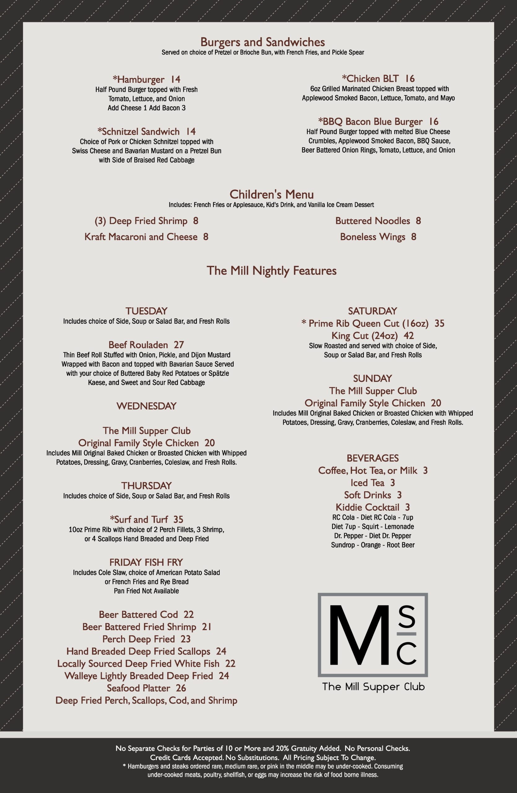 Dinner Menu Summer 2023 Web 2