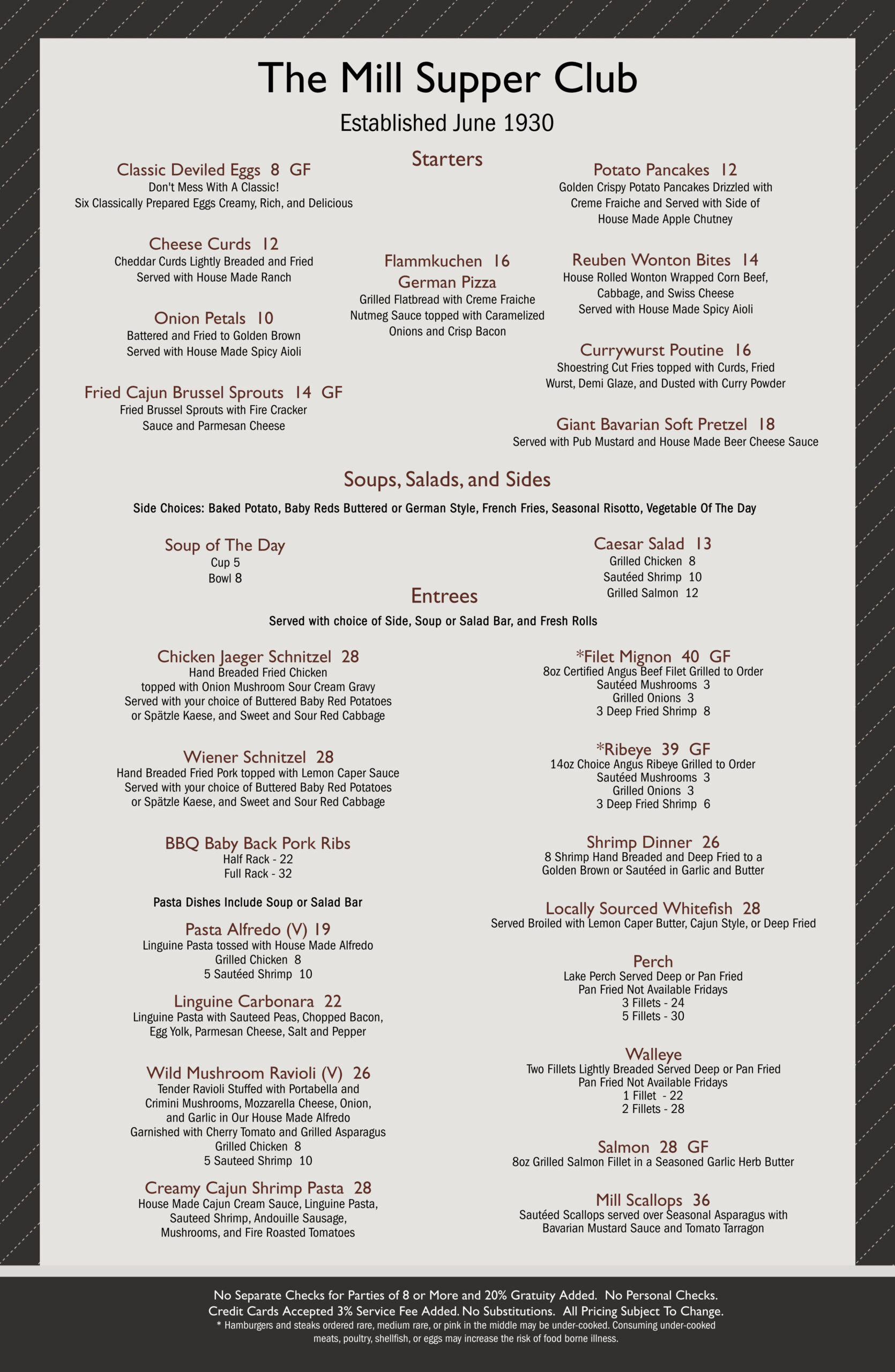 Dinner Menu Web P1 2025